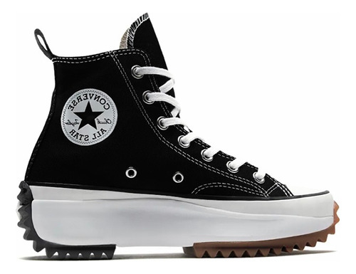 Tenis Converse Plataforma Chuck Taylor  Negro Mujer 166800c