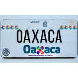Oaxaca Imán Refrigerador Placa Vehícular Souvenirs Recuerdos