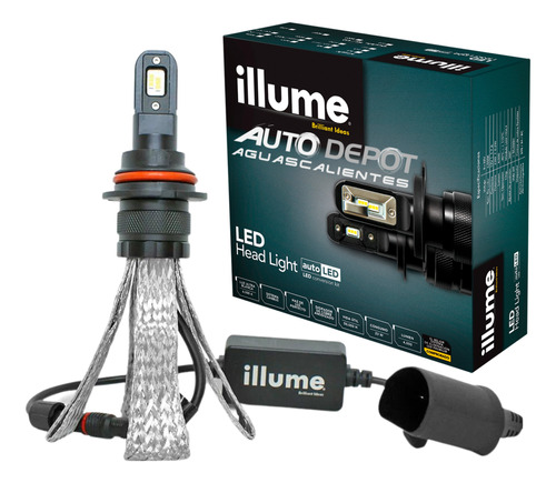 Focos Led Luces Faros Illume Premium Alta Baja H4 9004 9007