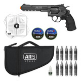 Combo Pro Revolver Pr-776 4.5mm + Chumb. 10un.co2 + Capa