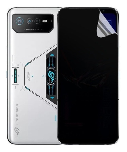 Mica Hidrogel De Privacidad Para Asus Rog Phone 6 / 6 Pro