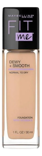 Base De Maquillaje Líquida Maybelline Fit Me Dewy + Smooth Foundation Fit Me - 30ml