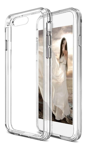 Forro Rígido Transparente Para iPhone 8 Plus