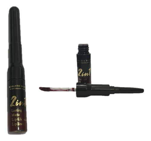 Delineador Y Labial  2x1  Lasting Matte 05 Romantic Beauty