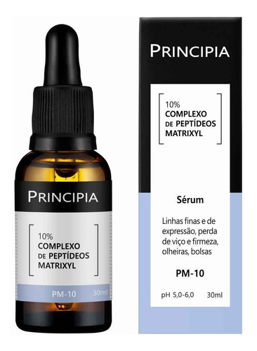 Sérum Antissinais Principia 10% Peptídeos Matryxil