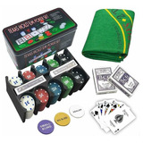 Set De Poker Tipo Casino Texas Hold 200 Piezas