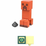 Damaged Creeper Build A End Portal Minecraft Mattel Nuevo