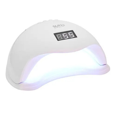 Lámpara de uñas LED UV Sun 5 Professional de secado rápido de 48 W, color blanco | Envío gratis