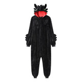 Mono De Anime Black Dragon Cosplay Homewomen Halloween Part