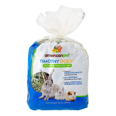 Pack De Tres American Pet Pasto Timothy Gold