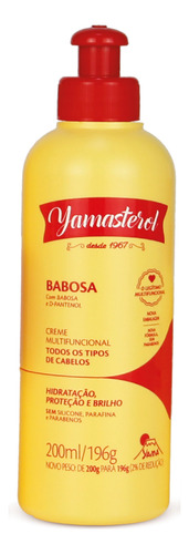 Yamasterol Creme Multifuncional Babosa  D-pantenol 200g Yamá