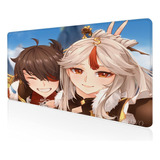 Genshin Impact Beidou Mousepad Teclado Personalizado