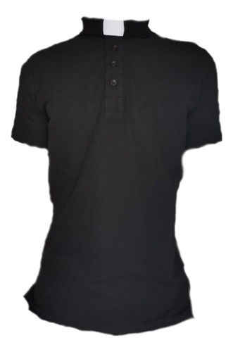 Playera Clerical Tipo Polo, Polo Clerical