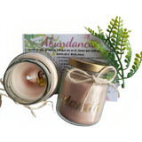 Vela Abundancia Ecológica Aromatizada Meditación