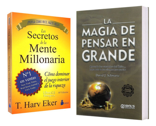 Secretos De La Mente Millonaria + Magia De Pensar En Grande