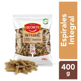 Pasta espiral Integral Lucchetti N°56 400g