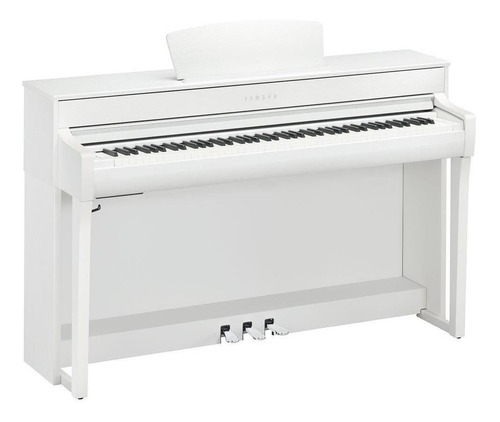 Piano Clavinova Yamaha Clp735 Wh Branco Clp-735