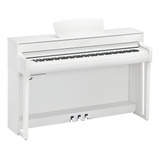 Piano Clavinova Yamaha Clp735 Wh Branco Clp-735