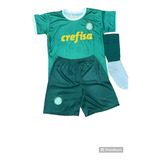 Conjunto Infantil  Novo Do Palmeiras Verde +meião 