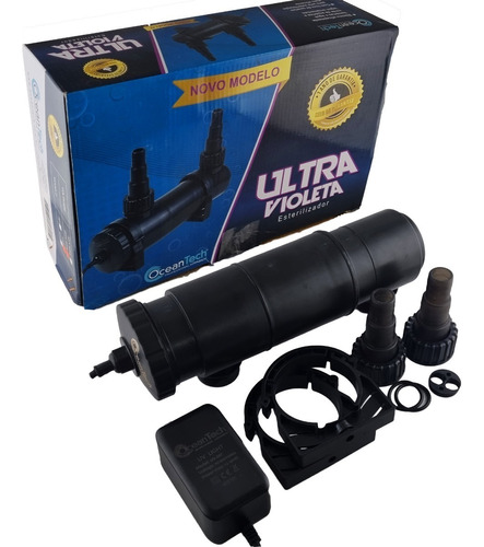 Filtro Uv Para Lago Carpa Aquario 4000 Litros Ocean Tech 9w 220v