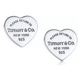 Aretes Tiffany Return Corazon Orig.+kit