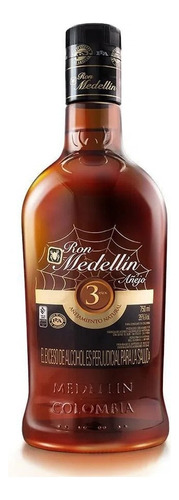 Ron Medellin Añejo 3 Años 750 Ml - Ml A - mL a $61