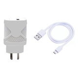 Cargador Carga Rápida 18w + Cable C Para Xiaomi Mi A1 A2 A3