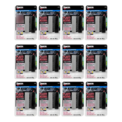 Plastilina Plastiacero Devcon 40gr (12pz) 3-40 | Envío gratis