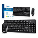 Kit Teclado E Mouse Sem Fio Wireless Bluetooth Gamer 2.4 Ghz