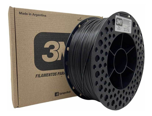 Pla 3n3 Preto 1.75mm 1kg - Filamento Para Impressão 3d