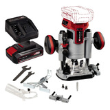 Router Fresadora Inalambrico Einhell Tp-ro 18v + Starter Kit