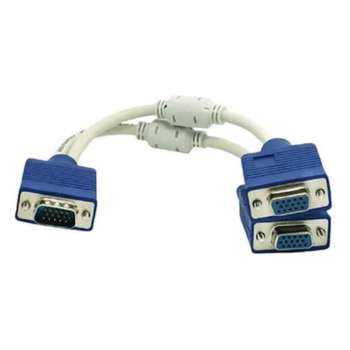 Splitter Vga Macho A 2 Salidas Vga Hembra