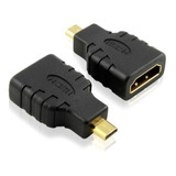 Adaptador Hdmi A Micro Hdmi Hembra Macho Full Hd