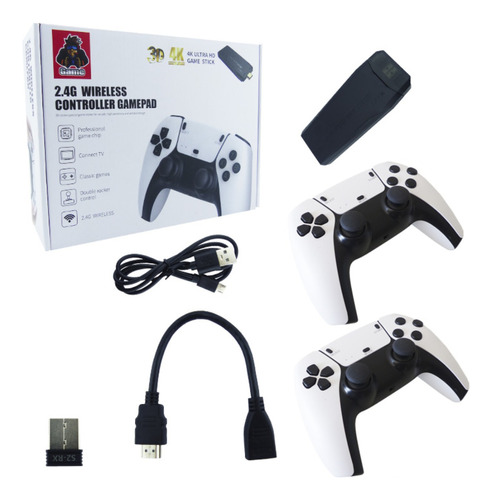 Video Juego Stick Game Hdmi 2 Joystick Inalambricos 2000