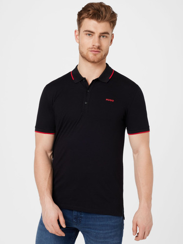 Exclusiva Polera Hugo De Hugo Boss, Black