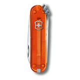 Navaja Victorinox Classic Sd Fire Opal Color Naranja