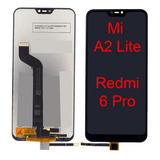 Tela Display Frontal Compatível Redmi 6 Pro / Mi A2 Lite 