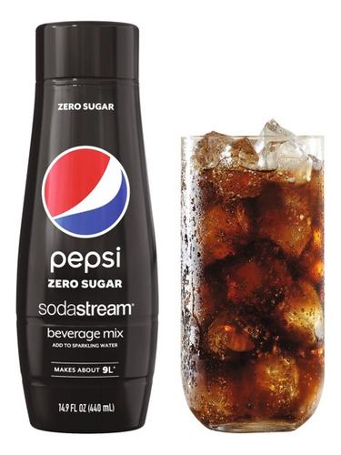 Sodastream Pepsi Zero Bebida Mix 14.8 Fl Oz