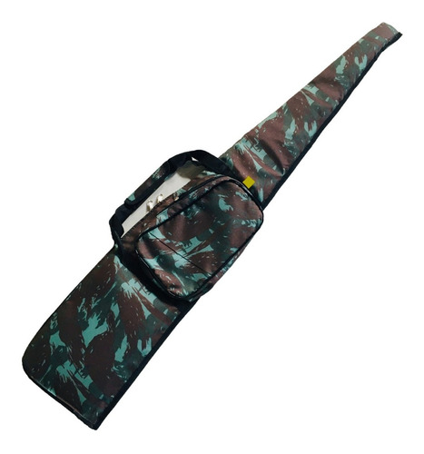 Capa De Espingarda Simples 1mt Camuflada