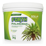 Adubo Fertilizante Forth Palmeiras Balde 3kg Crescimento  