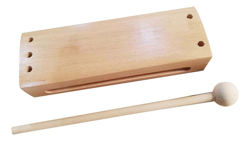 Bloque De De Madera, Instrumento Musical Montessori, Juguete