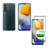 Kit Capa Transparente + Película De 9d Compatível Samsung