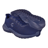Tenis Casuales Para Caballero Charly 1029938 Textil Azul