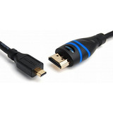 Cable Micro-hdmi A Hdmi Bluerigger 15 Pies, 4k 60hz Ultra Hd