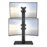 Ergofocus Soporte Vertical Para Monitor Doble, Apila Dos Pan