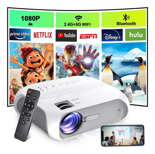 Proyector Profesional 4k Android Wifi Full Hd 1080p 10000 Lm