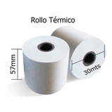 Rollo Papel Térmico 57mm X30mts Pack X8 Unds Impresora Pos