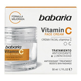 Crema Facial Vitamina C Babaria Antioxidante Ilumina × 50ml