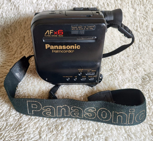 Antiga Filmadora Panasonic Palmcorder Afx6