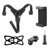 Kit Soporte Para Teléfono Celular En Casco De Moto Con Malla